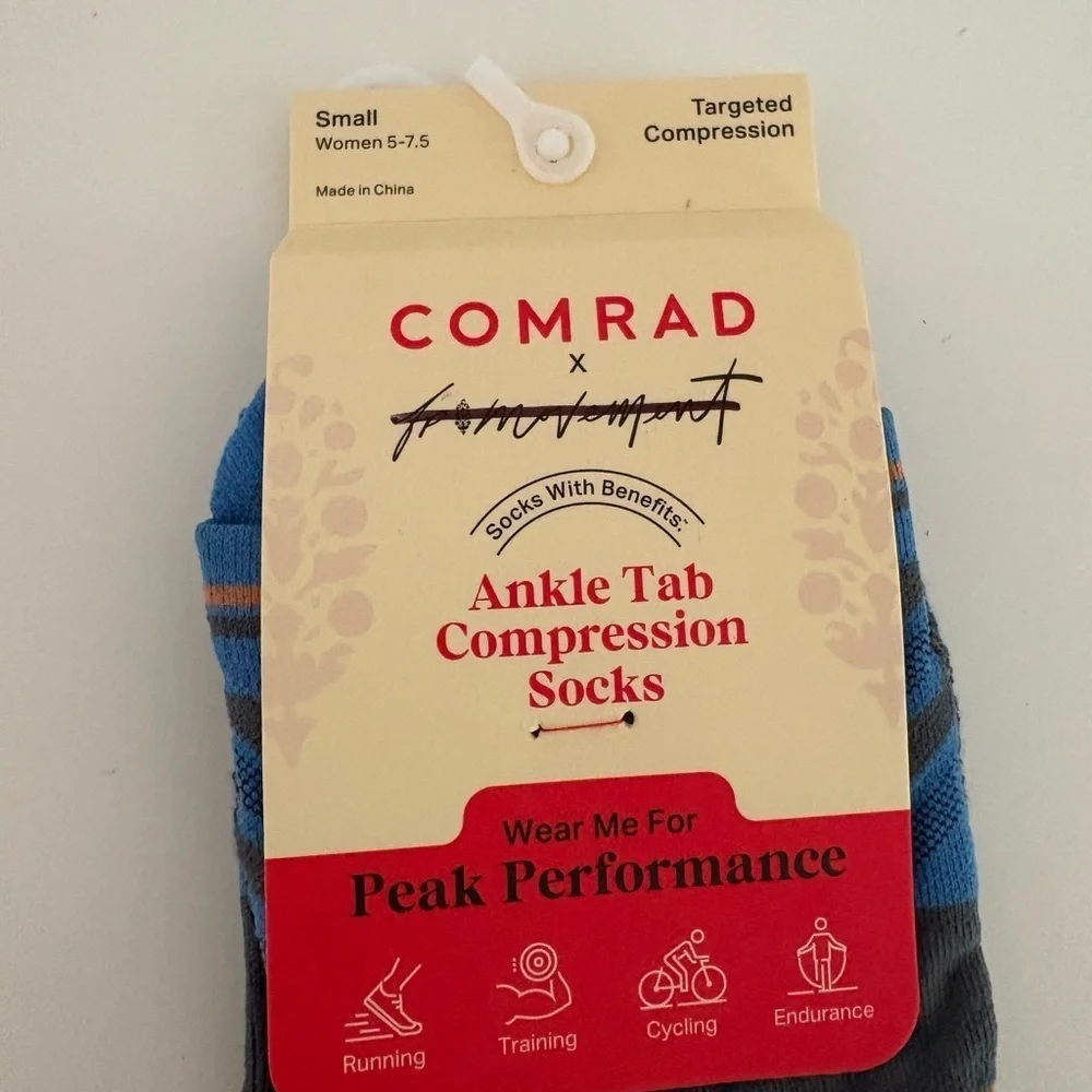 NWT Free People FP Movement x Comrad Ankle Tab Socks